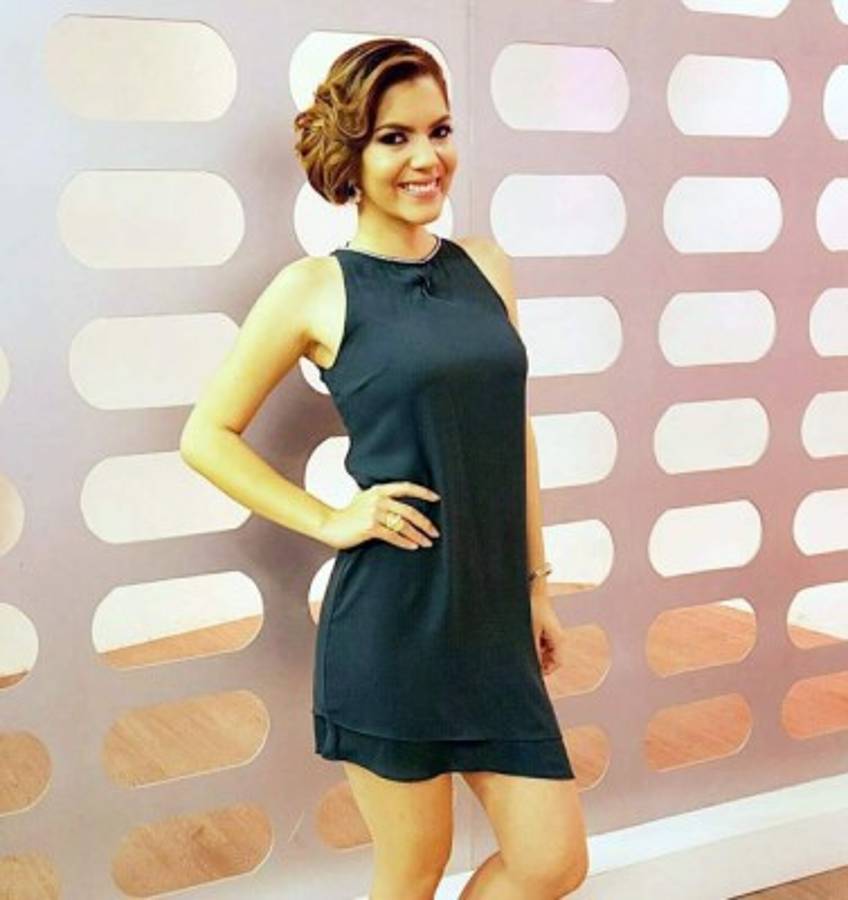 Melissa Valeriano es derroche sensualidad y belleza en la TV hondureña