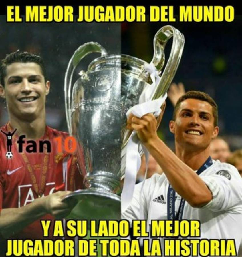 Los memes del triunfo del Madrid ante el Dortmund; CR7 es el protagonista