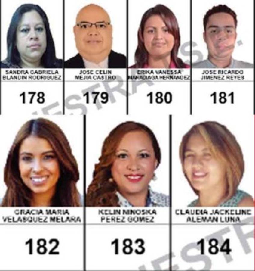Especial elecciones Honduras 2017: Los candidatos a diputados por Francisco Morazán