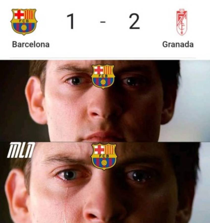 Los memes despedazan al Barcelona tras perder ante el Granada y dejar ir el liderato