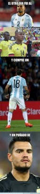 ¡Tremendos memes de la victoria de Messi y Argentina ante Colombia!