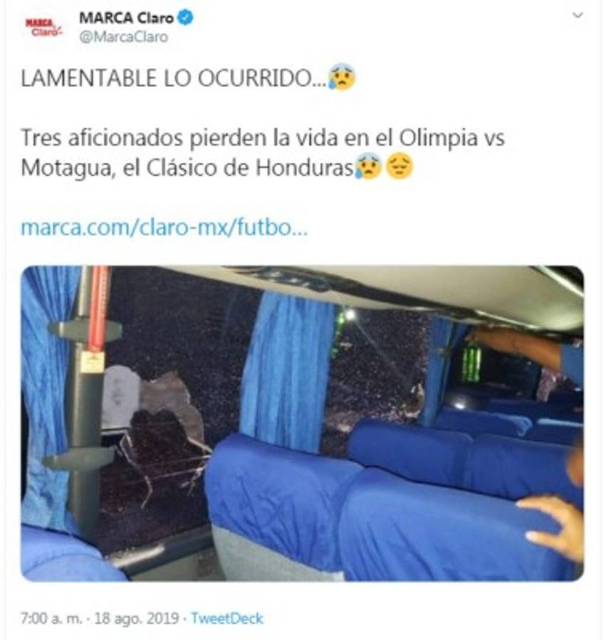 ¡Tragedia en Honduras! Así amanece la prensa mundial por el drama vivido en el Nacional