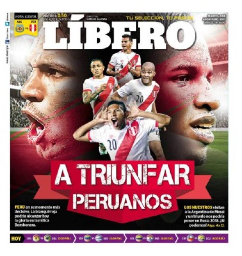 Así vienen las portadas de los principales diarios deportivos del mundo