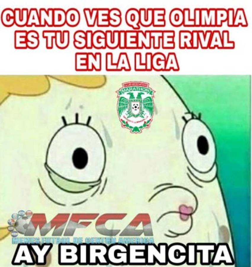 Los terribles memes que dejó la goleada de Olimpia a Plaza Amador