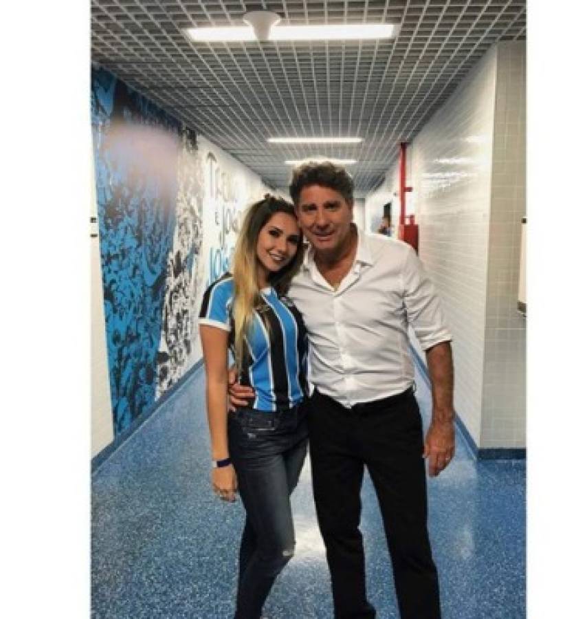 Carolina Portaluppi, la explosiva hija del tecnico del Gremio, próximo rival del Real Madrid