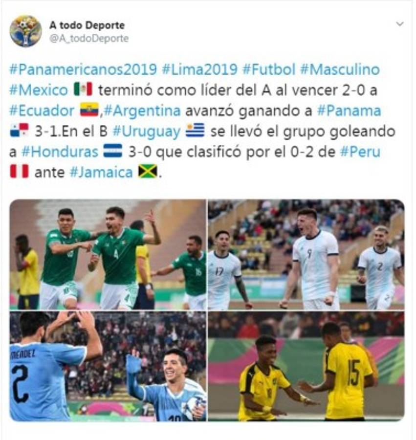 Honduras se enfrentará a México en los Panamericanos y esto dicen los medios