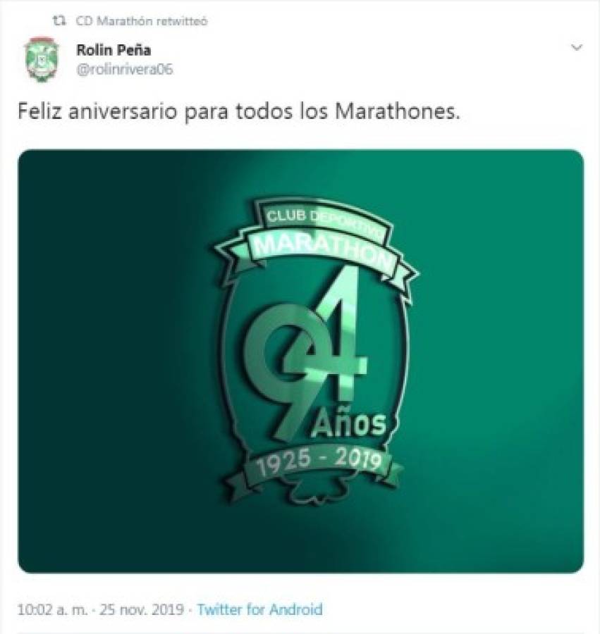 Marathón cumple 94 años y así es felicitado en la redes sociales