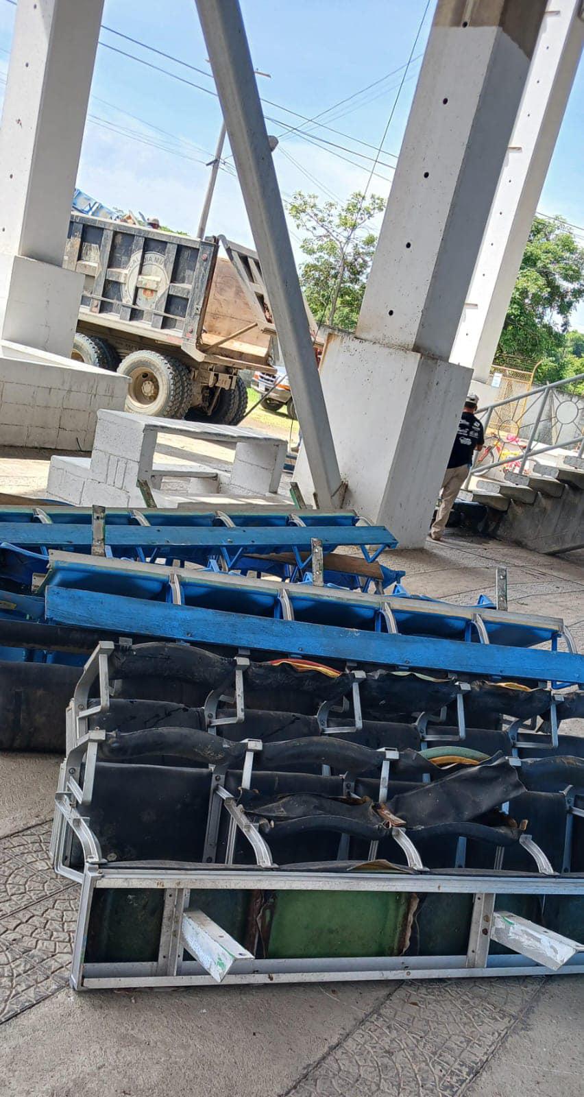 Estadio Olímpico, abandonado, destruido y desvalijado: ¡Condepor denuncia las deplorables condiciones de la instalación!