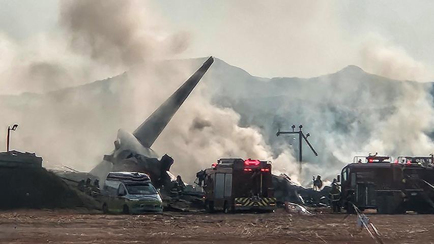 Tragedia en Corea del Sur: 179 muertos tras estrellarse un avión y la presunta causa del terrible accidente