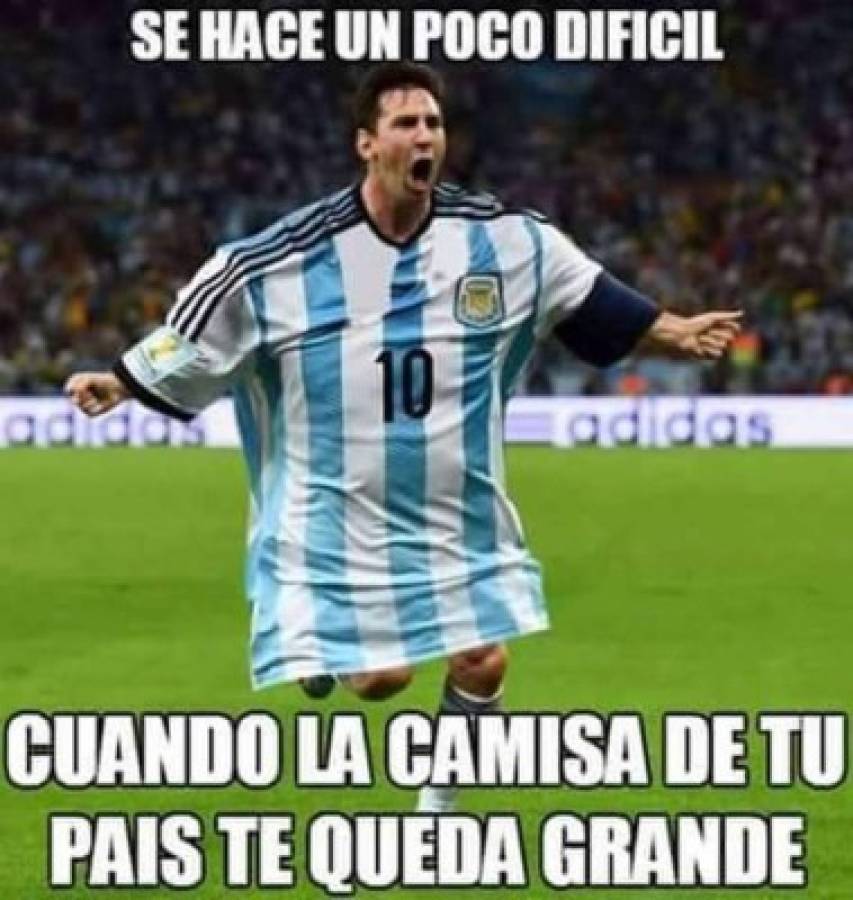 ¿Es esto lo peor que le pudo pasar a Messi? Estos son los memes más crueles en su contra