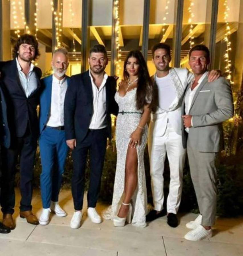 ¡Fiesta de lujo! Cesc Fábregas y Daniella Semaan celebran su boda en Ibiza