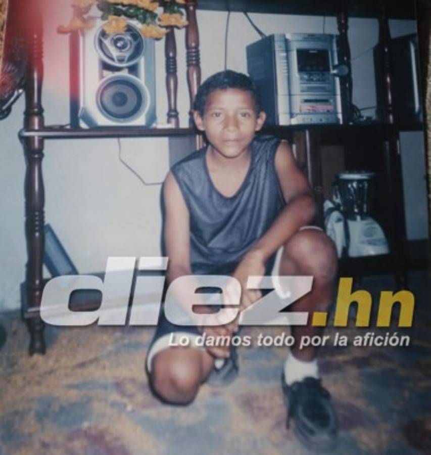 En el día del niño: Las fotos inéditas de la infancia de algunos futbolistas hondureños