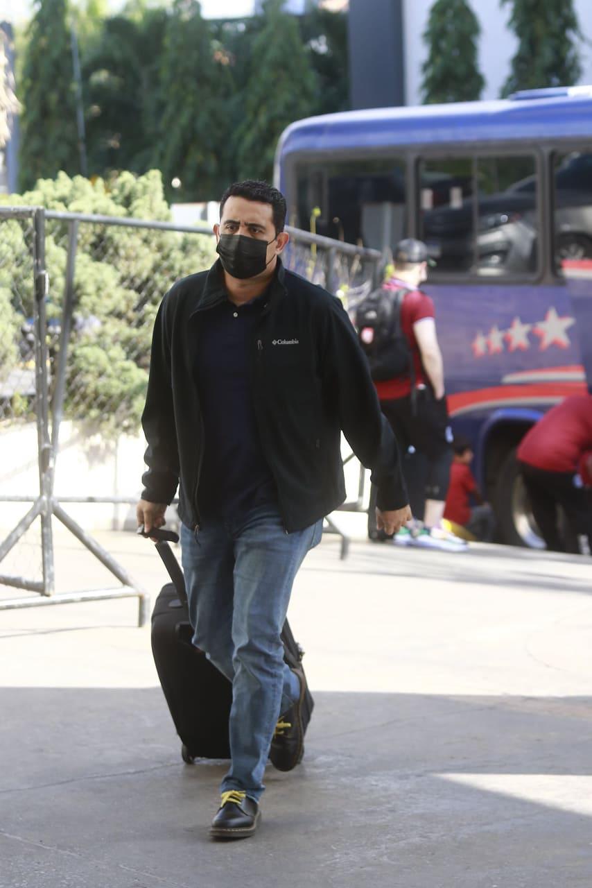 FOTOS: Tomando mate, rostros serios y con Diego sonriente; así llegó Motagua a San Pedro Sula para enfrentar a Real España