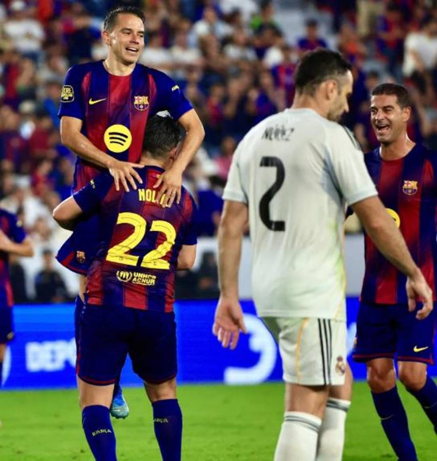 Así se vivió el partido de leyendas de Barcelona y Real Madrid en El Salvador: Yo pensé que estaba en Brasil