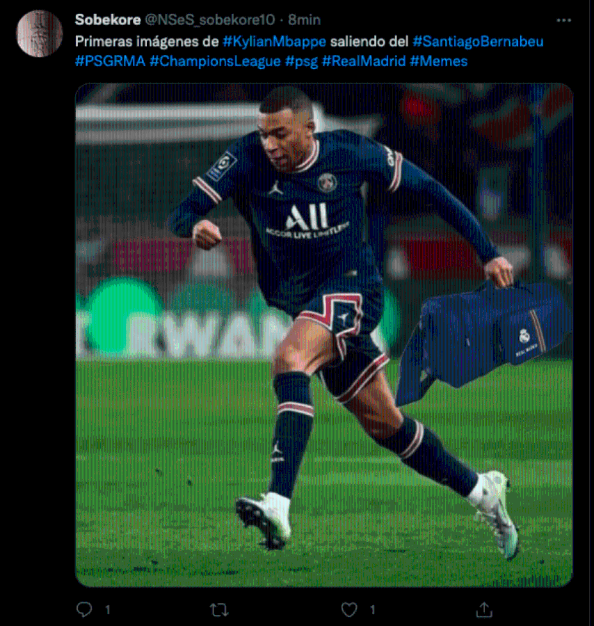 Los otros memes que dejó el Real Madrid-PSG de la Champions donde destrozan a Messi