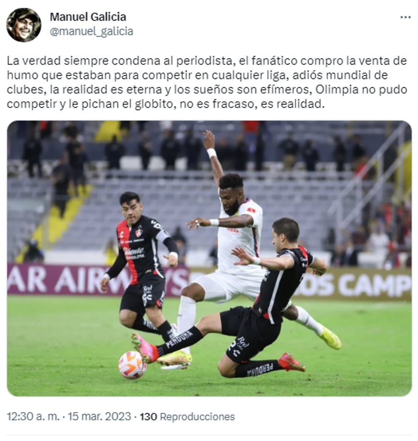 ¡No lo bajan de “fracaso” y “ridículo”! Prensa hondureña carga contra Olimpia tras la eliminación ante Atlas en Concacaf