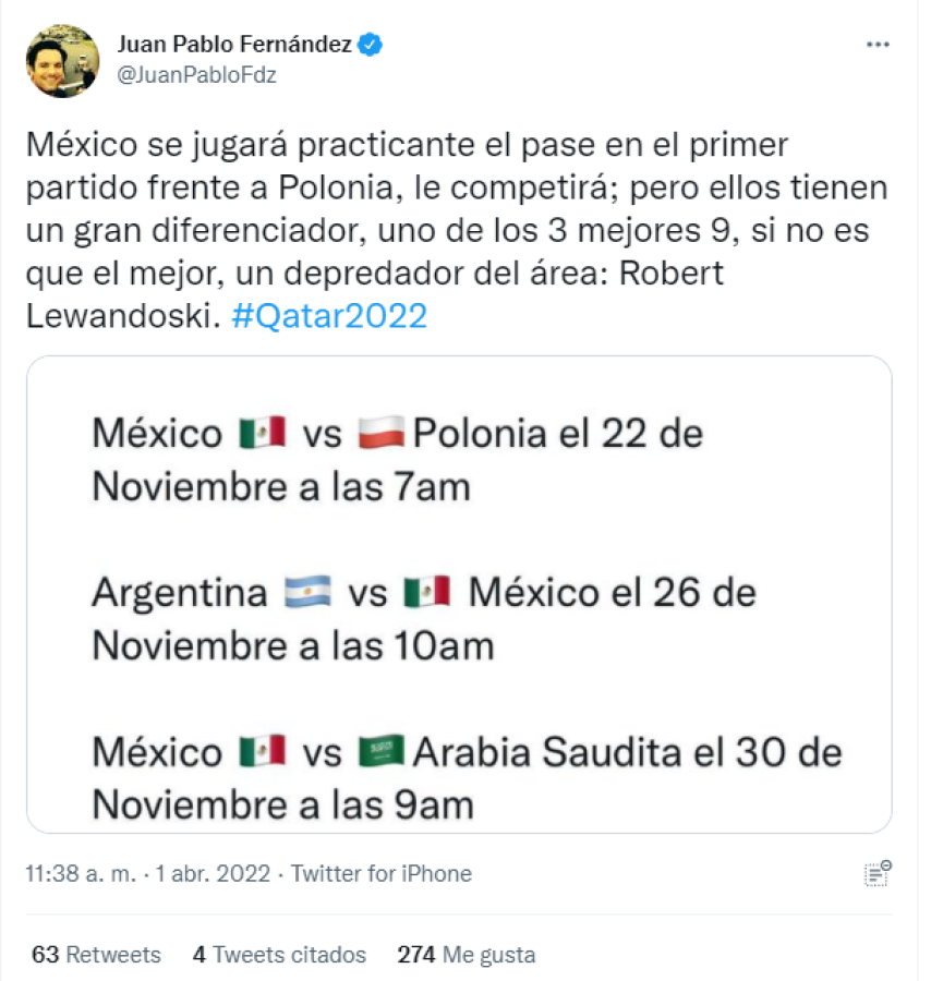 ¡Quieren vengaza! La reacción de Faitelson y la prensa mexicana por el partido contra Argentina en el Mundial de Qatar 2022