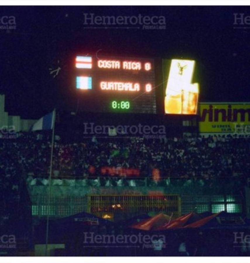 Guatemala vs Costa Rica en el Mateo Flores: Han pasado 22 años de la tragedia