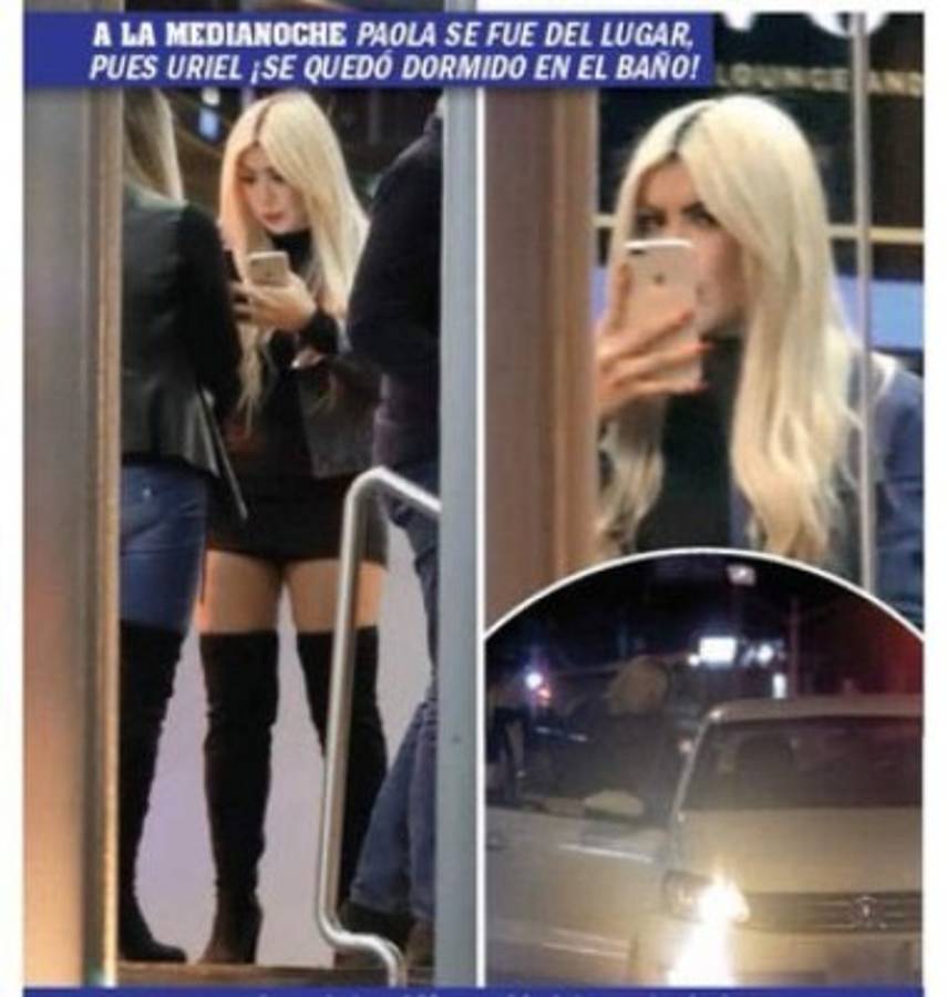 Captan a seleccionado mexicano Uriel Antuna siendo infiel a su esposa con una actriz