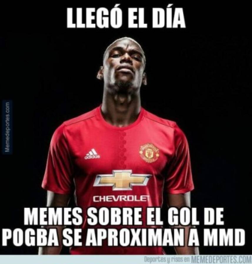 Los mejores memes por la anotación de Paul Pogba con el Manchester United
