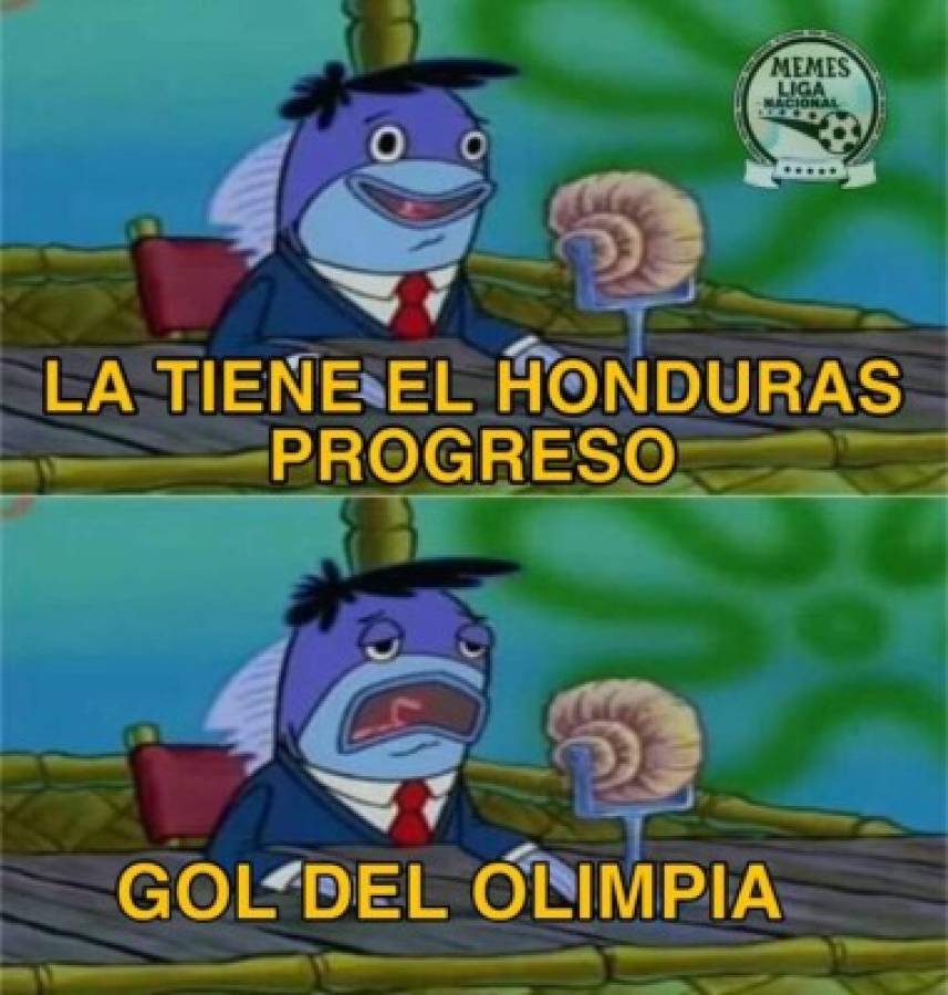 Olimpia, protagonista de los memes tras humillar al Honduras Progreso en el estadio Nacional