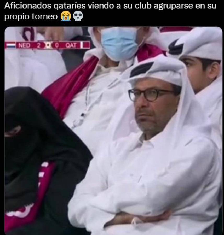 ¡Para morir de la risa! Los divertidos memes que dejó el último partido de Qatar en su mundial