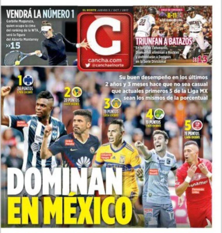 Así vienen las portadas de los principales diarios deportivos del mundo