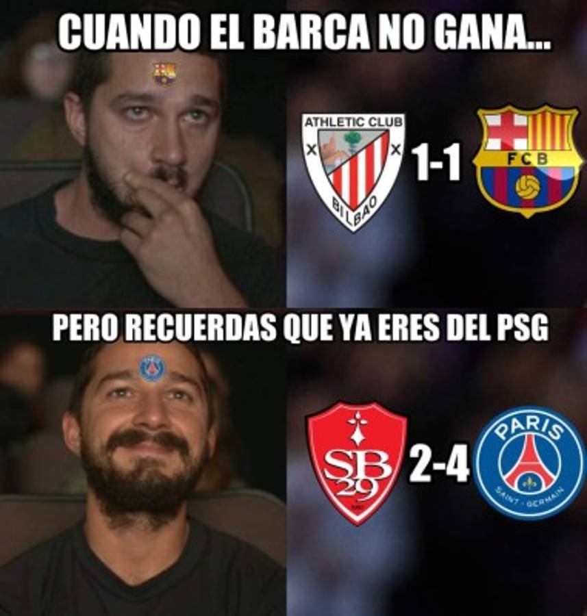 Barcelona empató: los memes hacen pedazos a Braithwaite y Depay; no se olvidan de Messi  