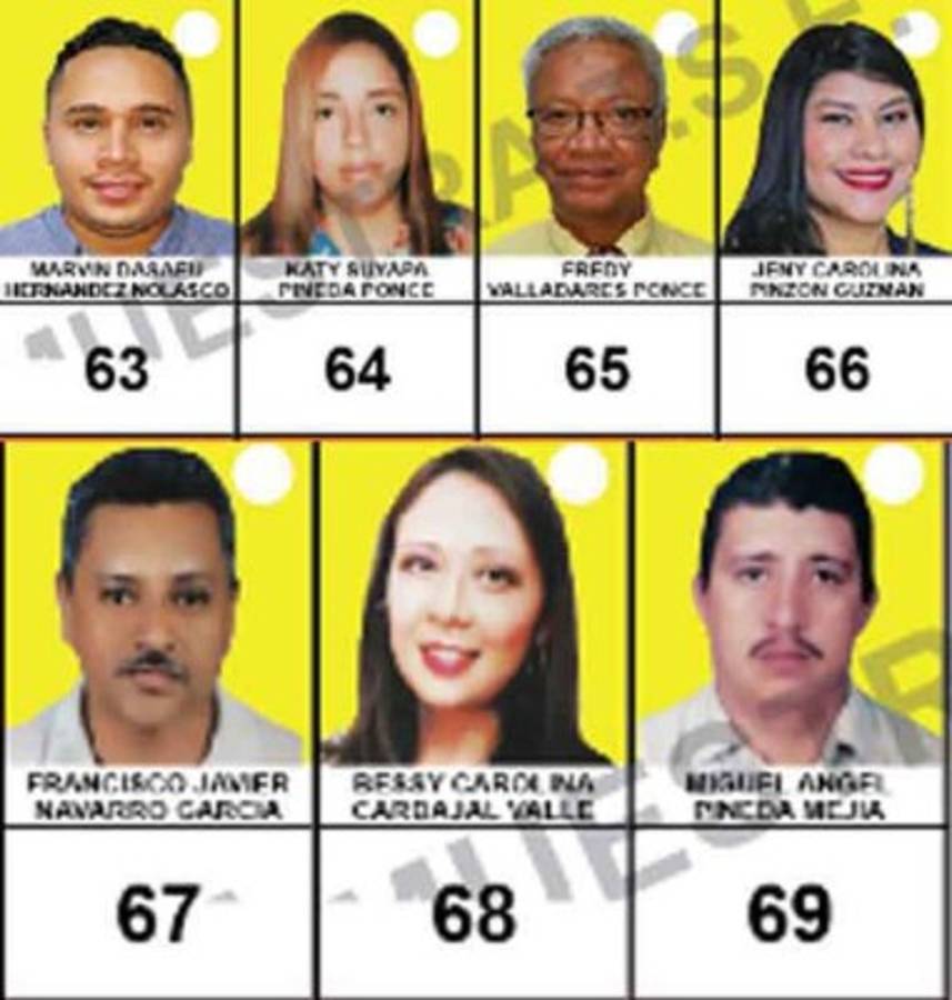 Especial elecciones Honduras 2017: Los candidatos a diputados por Francisco Morazán