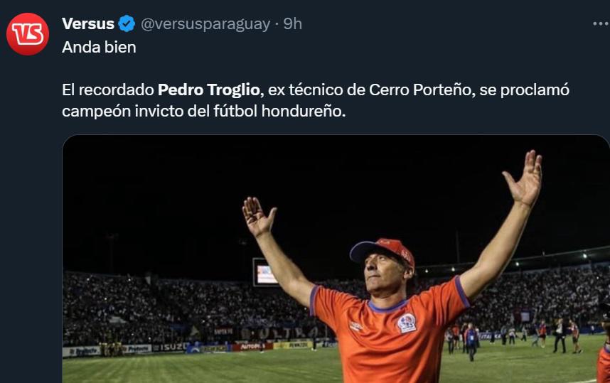 Prensa internacional se rinde ante el Olimpia de Troglio: “Leyenda total”, “No para de dar vueltas”