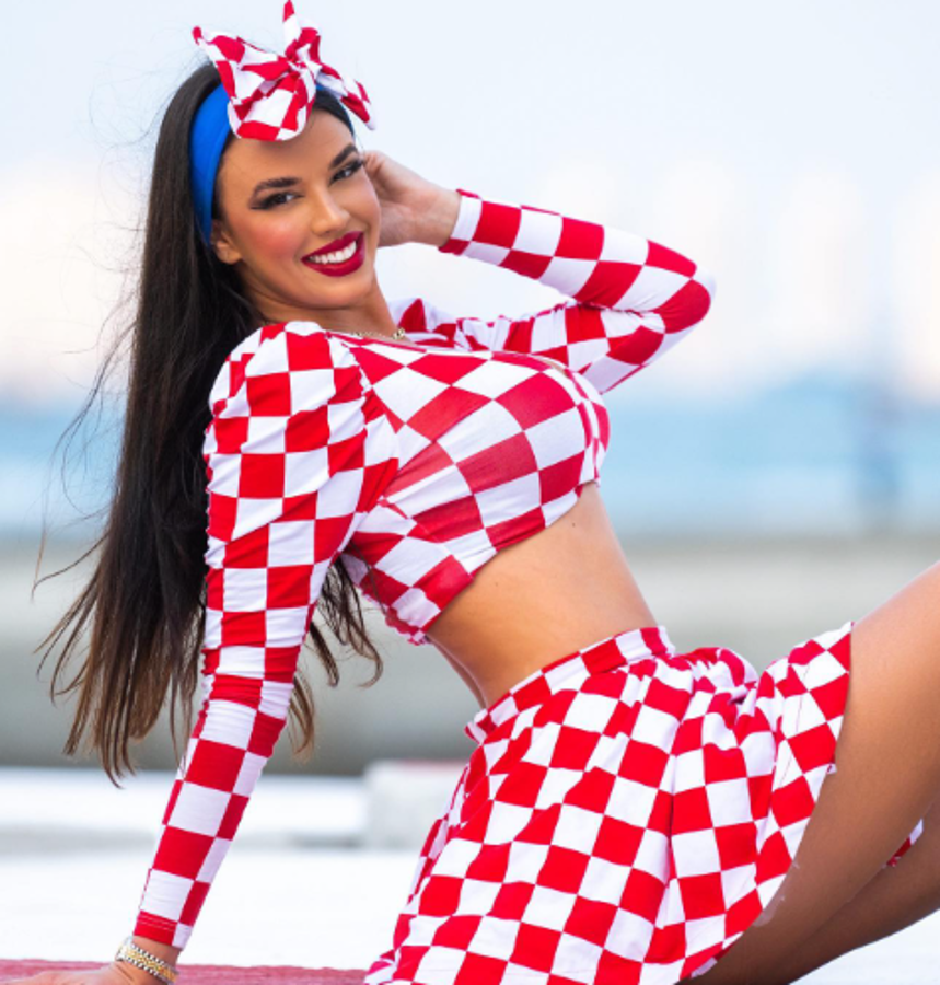 Lo aclara: Ivana Knoll se pronuncia sobre la picante promesa si Croacia conquista el Mundial de Qatar