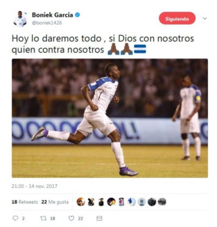 Lo que dicen los jugadores en redes sociales previo a la batalla ante Australia