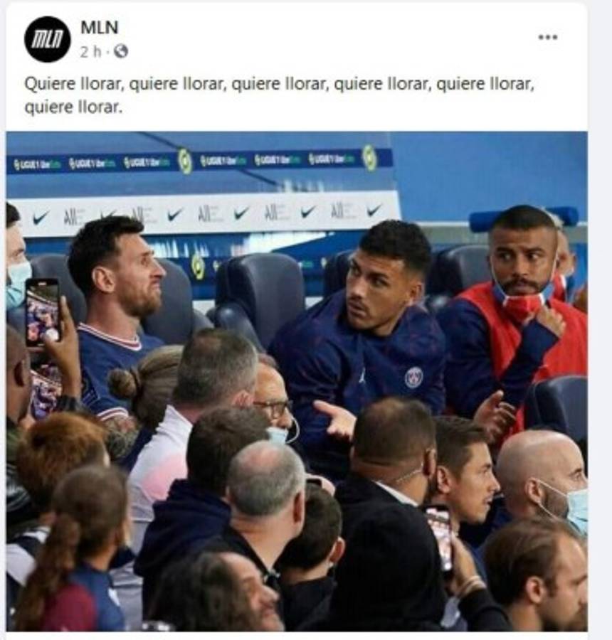 Pochettino armó la polémica en el PSG por sacar a Messi del partido y estallaron los memes