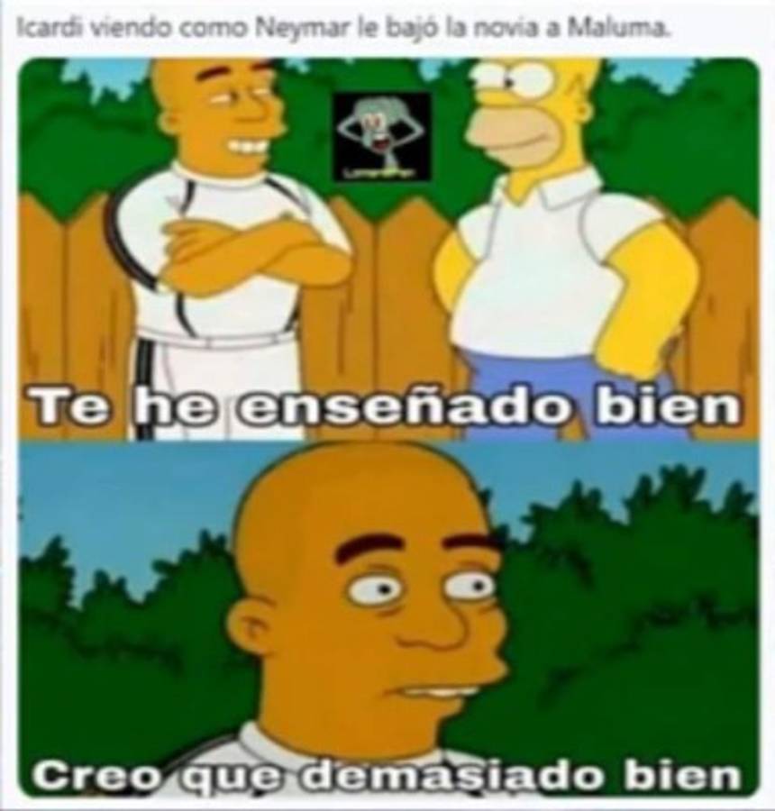 Los memes hacen pedazos a Maluma luego de que Neymar le 'robara' la novia, Icardi protagonista  