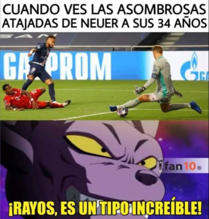 Los memes destrozan a Neymar, Mbappé y al PSG tras perder la final de la Champions League