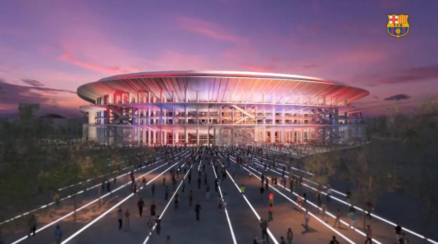 Así son las impactantes imágenes que deja la destrucción del Camp Nou, estadio del FC Barcelona