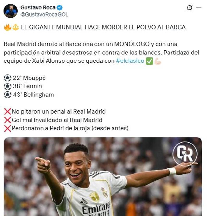 Soria explota y apuntan contra Lamine Yamal por la caída del Barcelona ante Real Madrid: Se escondía; no se puede con la mafia