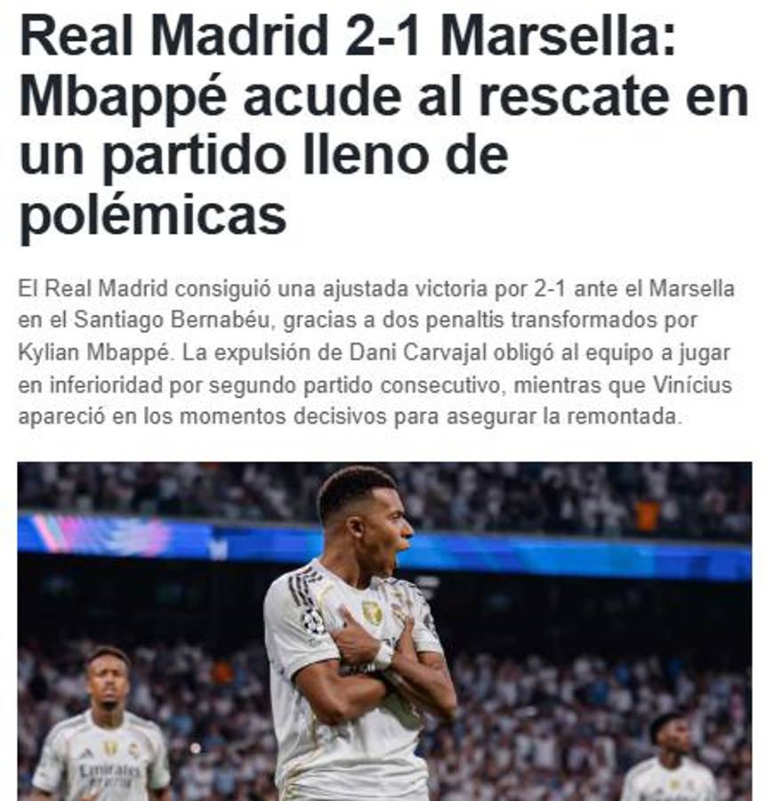 15 Champions me parecen pocas con estas ayudas: así reacciona la prensa por el polémico triunfo del Real Madrid en Champions