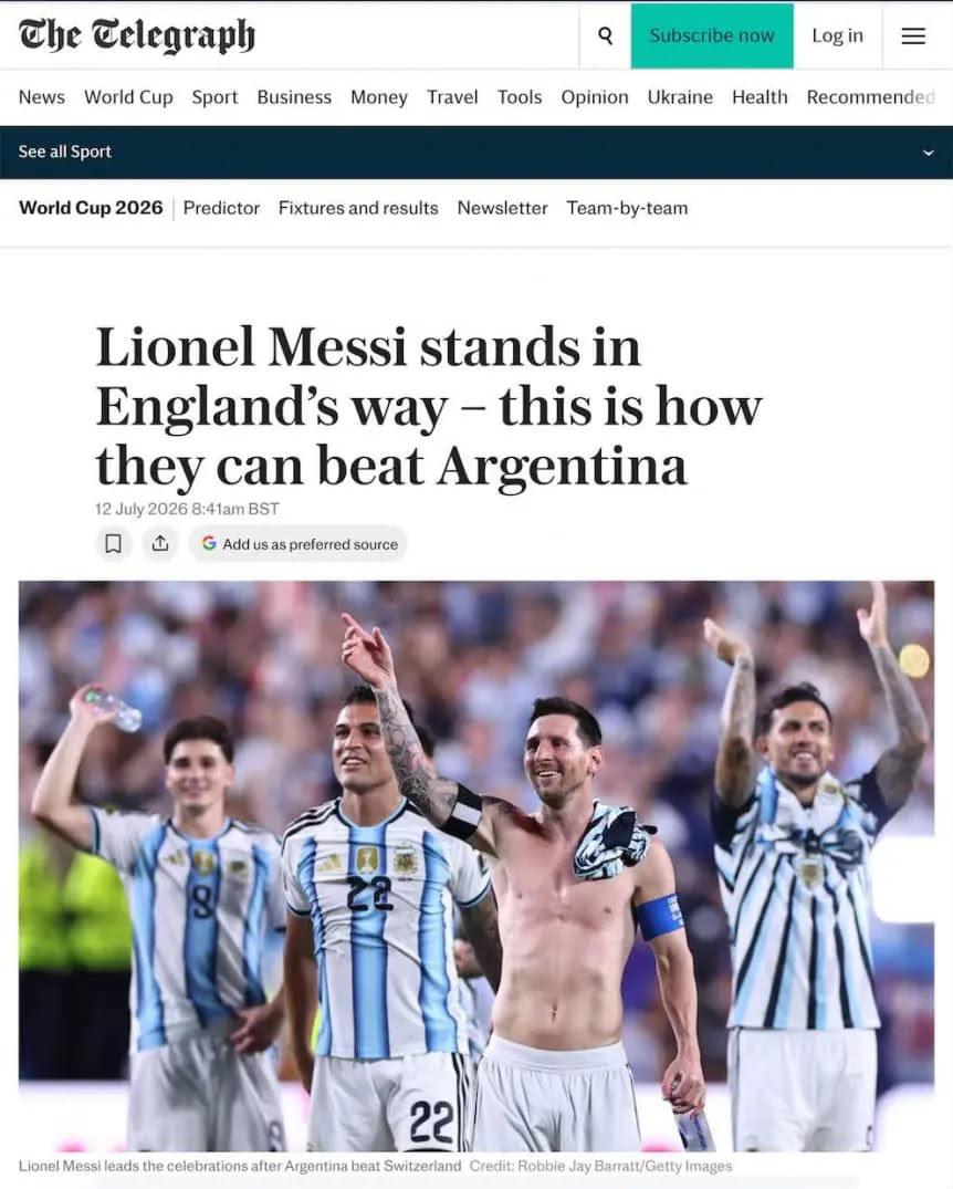 Jugaron con doce: lo que dice la prensa inglesa antes de enfrentar a Argentina