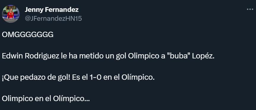 “Descomunal”, “Memorable”: Prensa de Honduras e internacional se rinde ante golazo olímpico de Edwin Rodríguez
