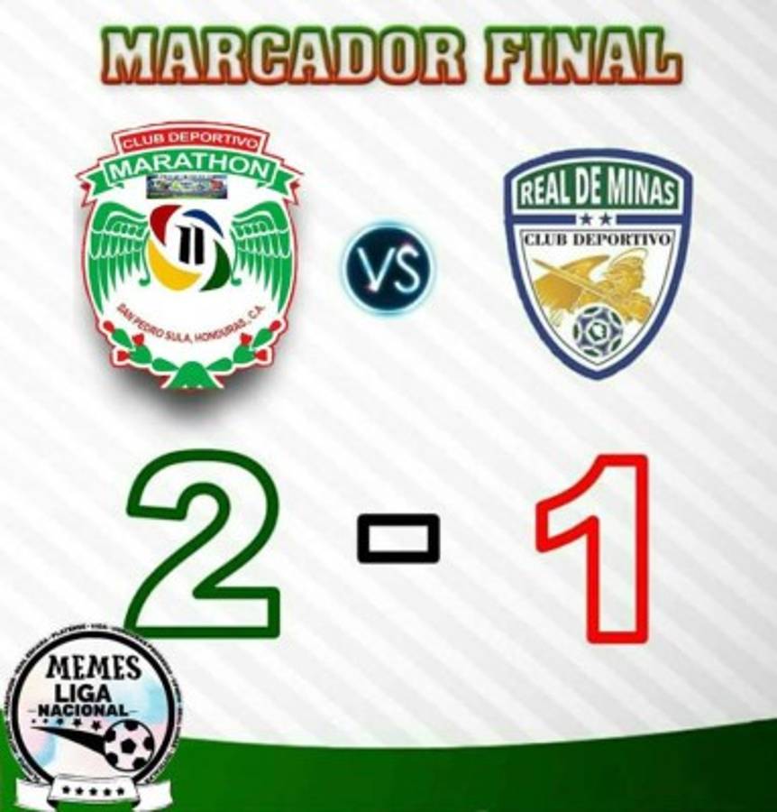 Real España y Olimpia caen y son atacados con divertidos memes