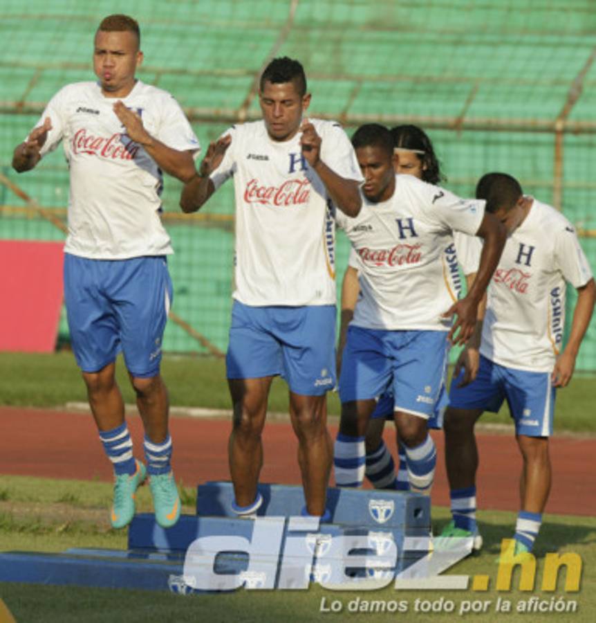 Honduras por fin entrenó completa