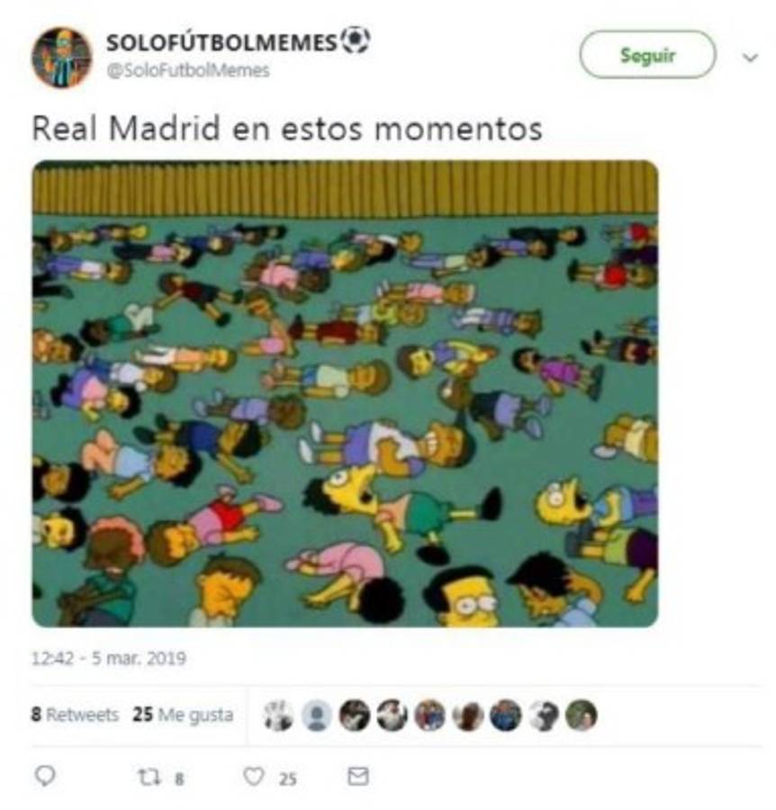 Los otros memes que terminan de 'liquidar' al Real Madrid tras la eliminación en Champions League