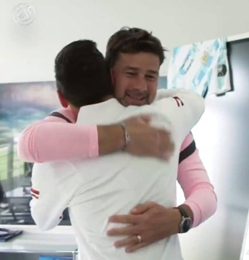 Así fue el primer entrenamiento de Messi en PSG: Su mejor amigo y abrazos con Sergio Ramos