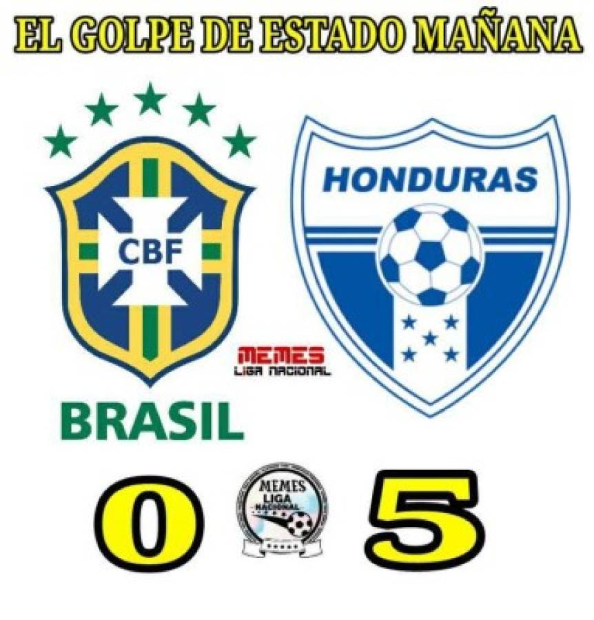 Cómo duelen: Los memes contra la Selección de Honduras tras la paliza de Brasil