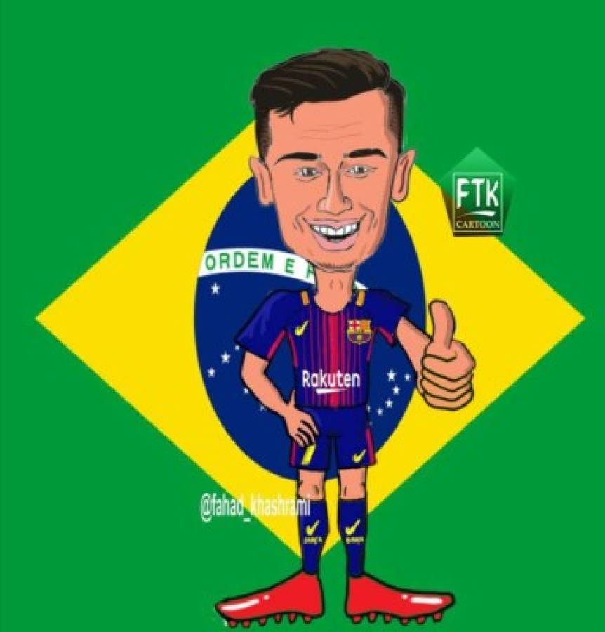 Barcelona ficha a Coutinho y afición lo celebra con divertidos memes