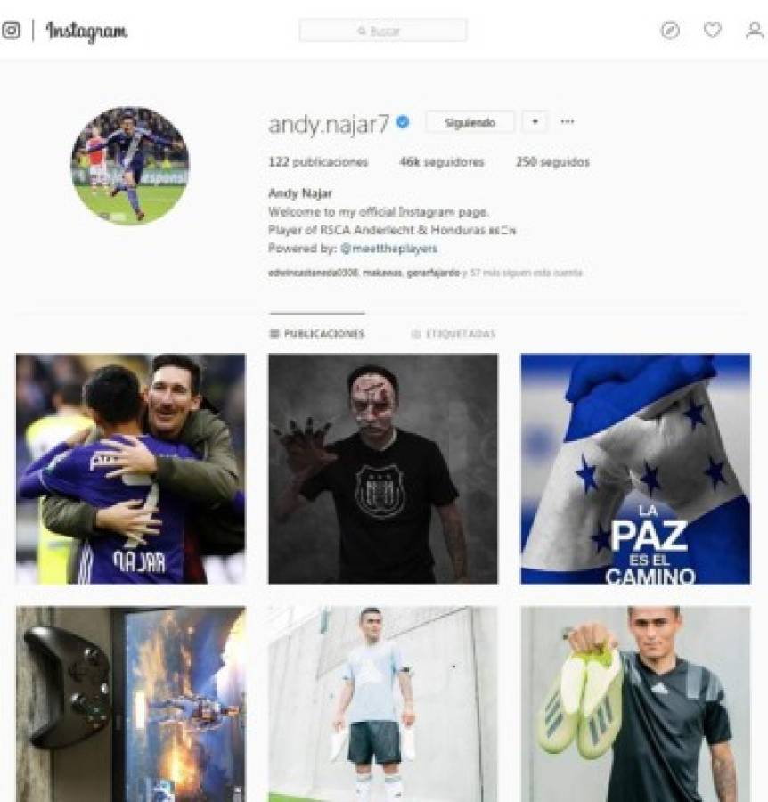 Los jugadores hondureños con más seguidores en Instagram