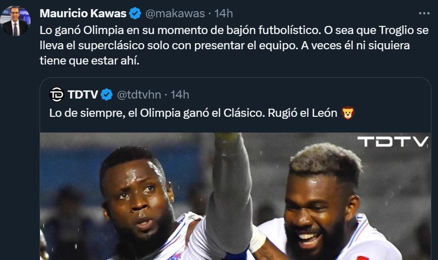 “Troglio, el padre de Motagua”, “Olimpia sigue mandando”: La reacción de la prensa tras el séptimo triunfo consecutivo del león