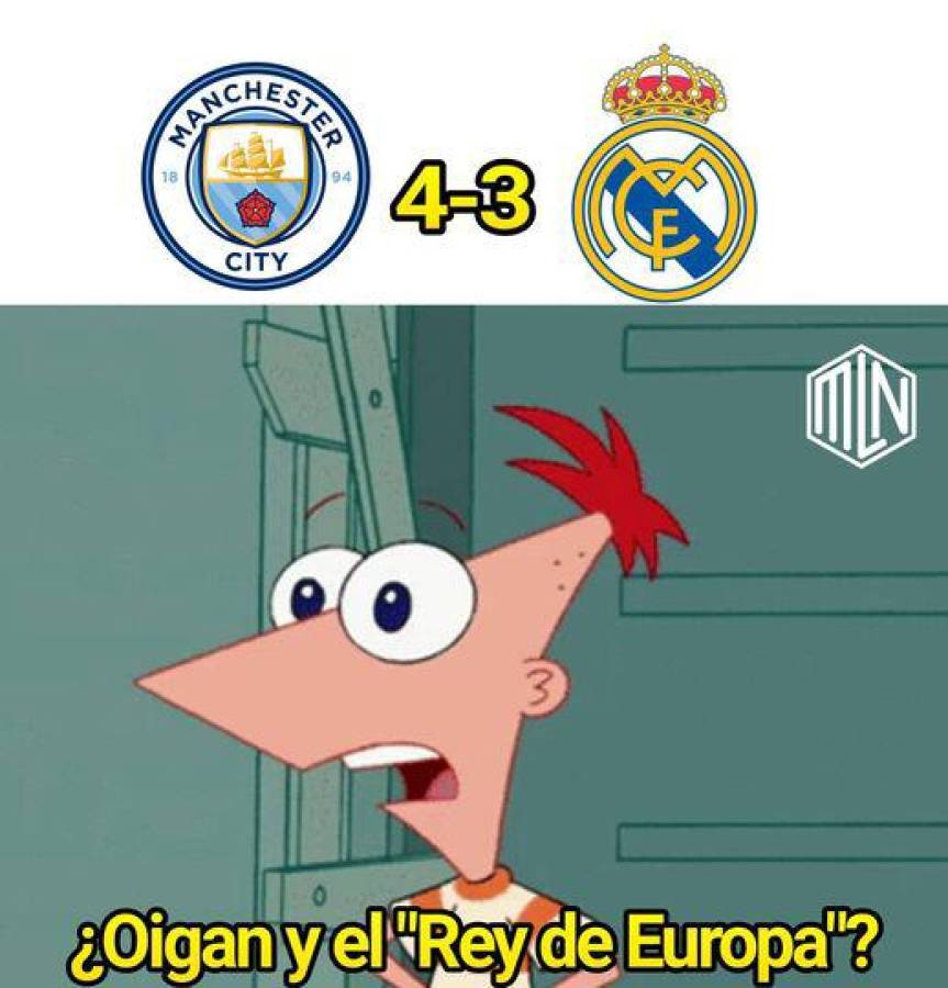 Los memes destrozan al Real Madrid tras caer ante el Manchester City en semifinales de la Champions
