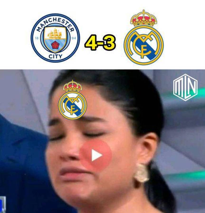 Los memes destrozan al Real Madrid tras caer ante el Manchester City en semifinales de la Champions